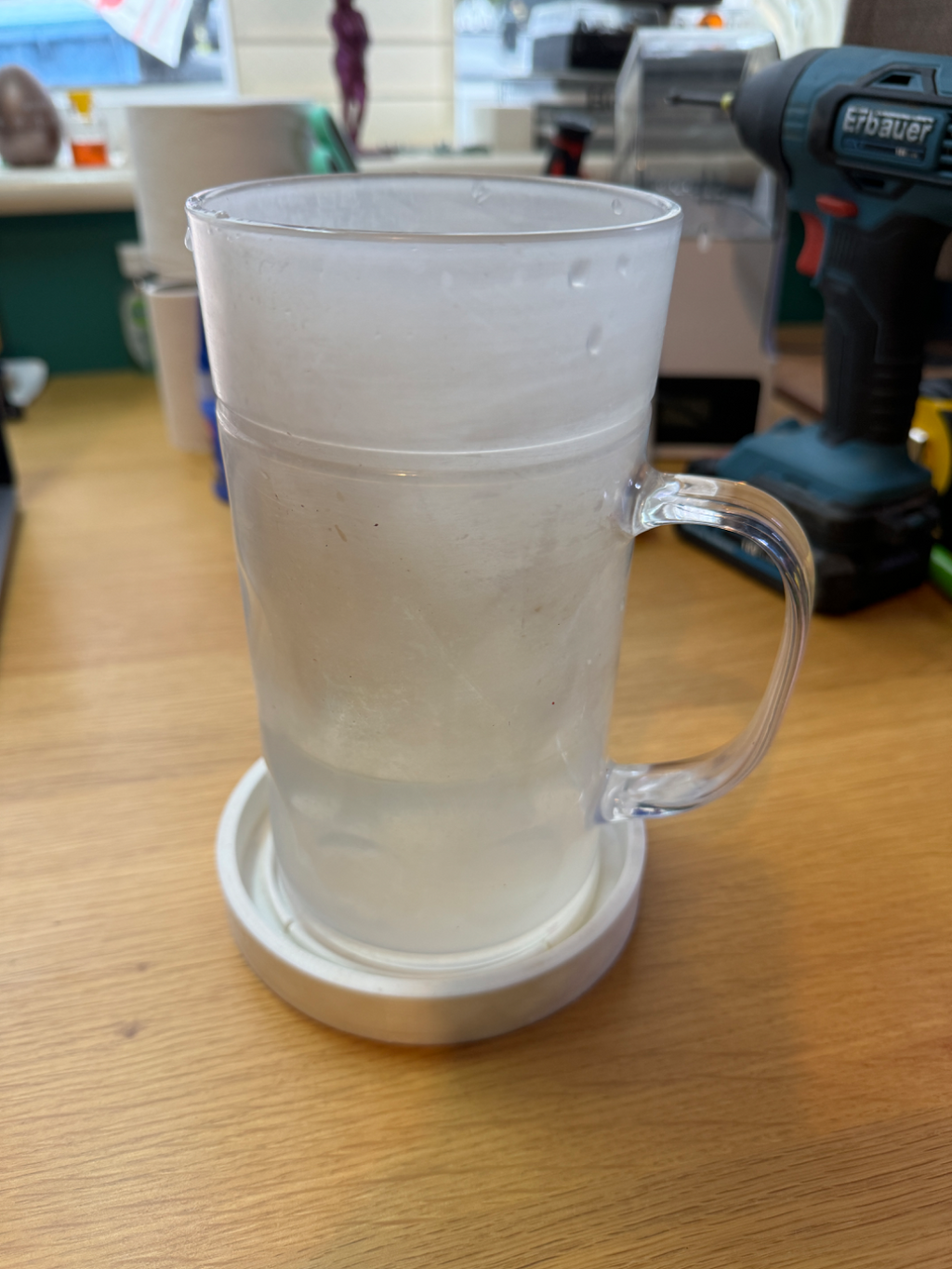 Coaster Holder for large Cups and Glasses