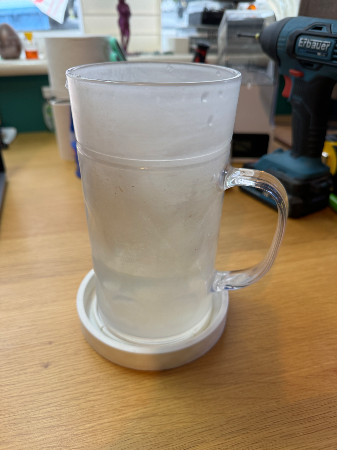 Coaster Holder for large Cups and Glasses