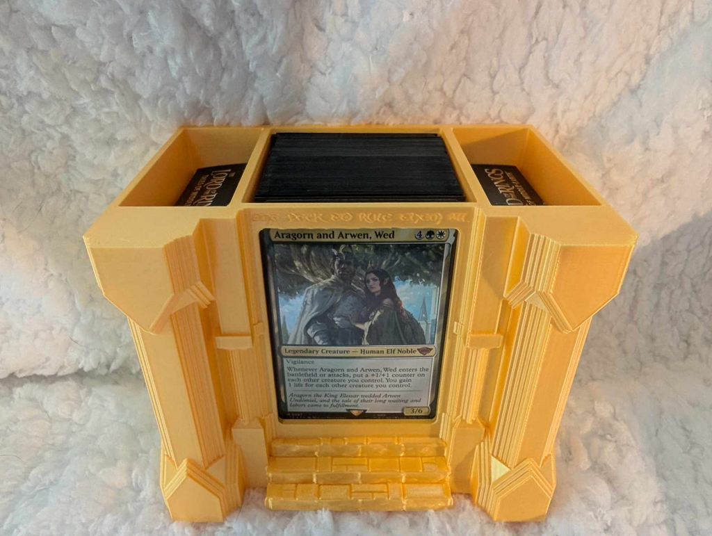 One Deckbox to Rule them all! (Updated w/Lid)