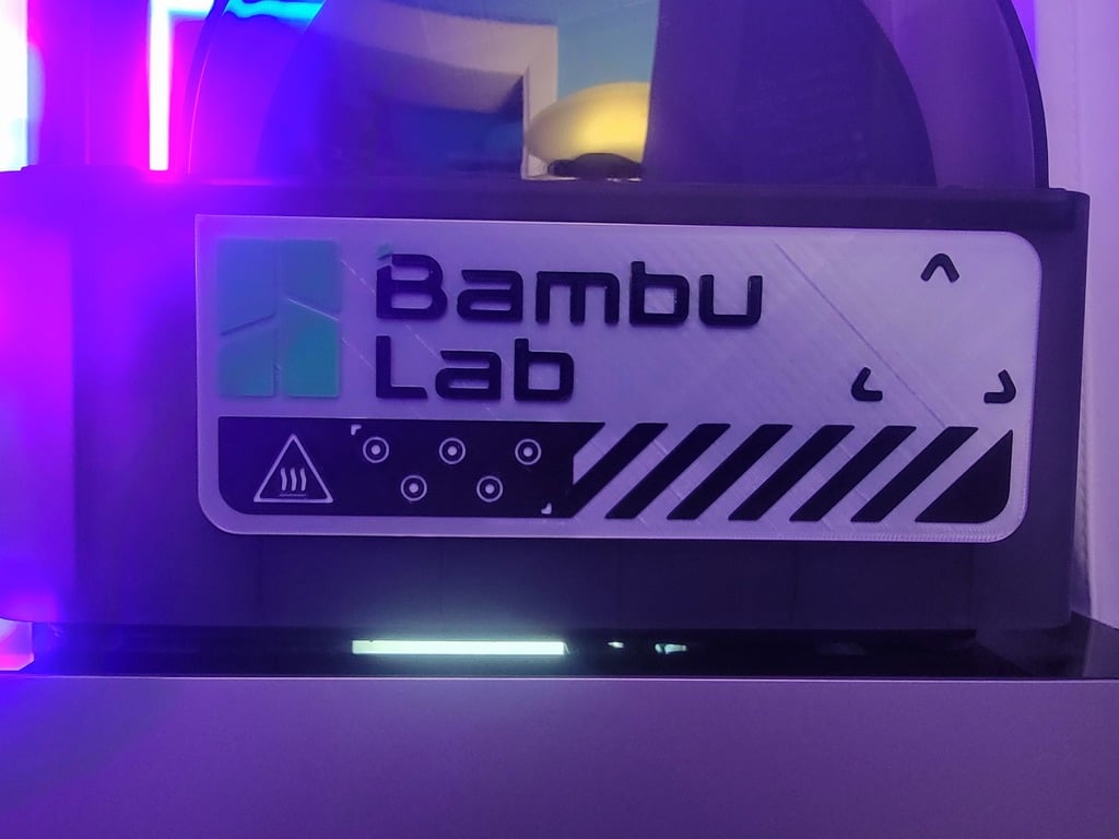 Bambu Lab Futuristic Emblem