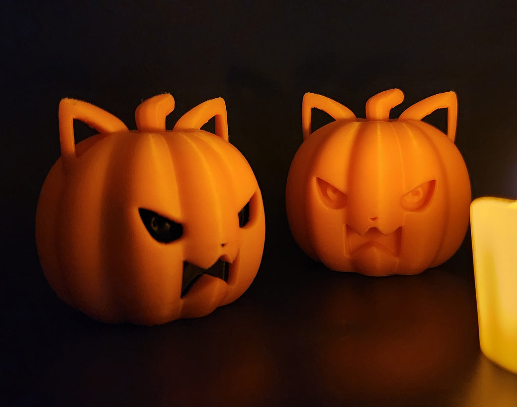 Cat-O-Lantern 1 to 4 Colors AMS MMU