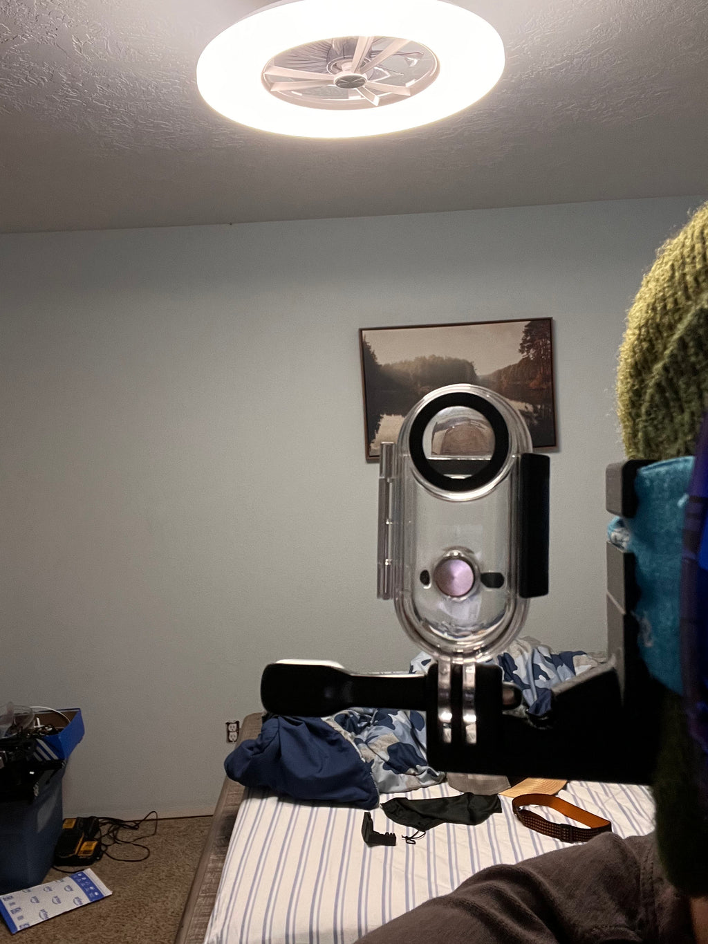 Snow Goggle GoPro Mount 42mm Strap Ski & Snowboard