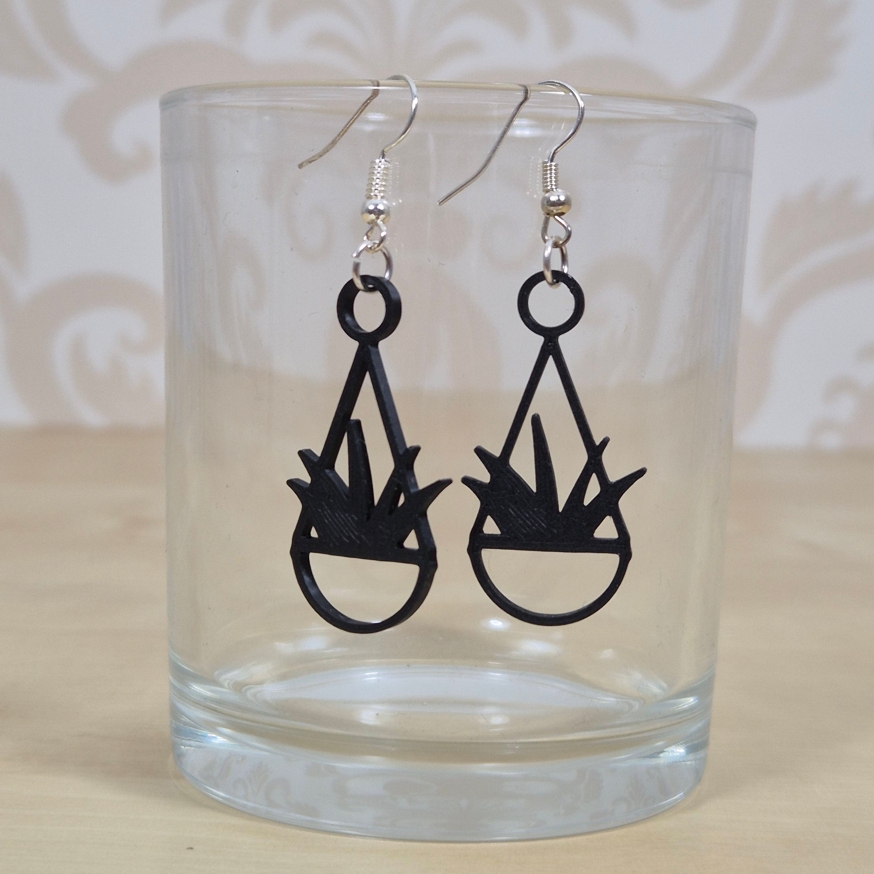 Plant Hanger Earrings