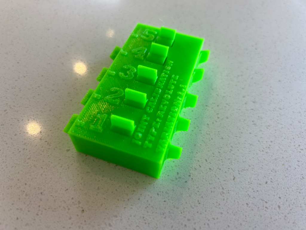 Print-In-Place Revolute Joint Calibration