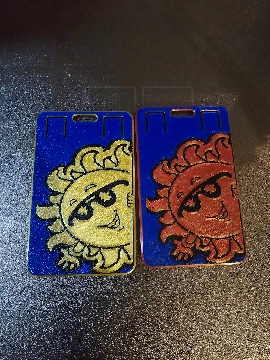 Cool Sun Work Badge Holder