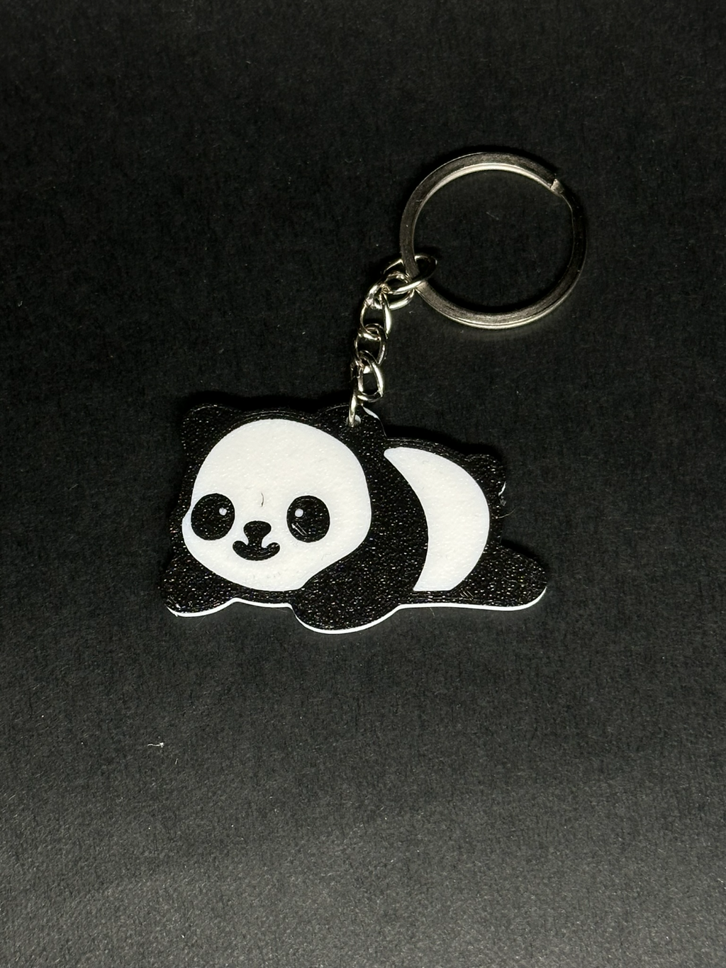 Cute panda keychain
