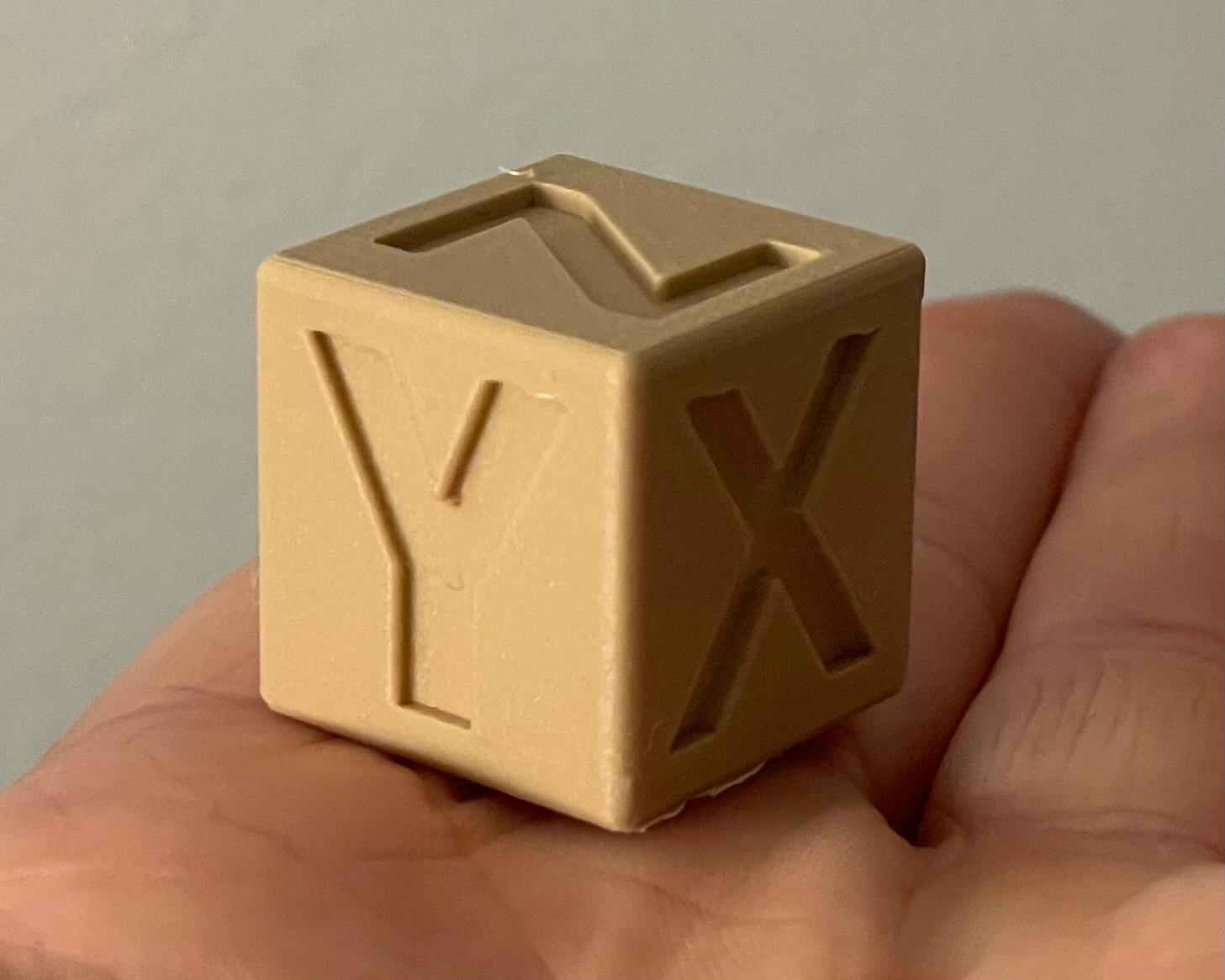 Calibration cube