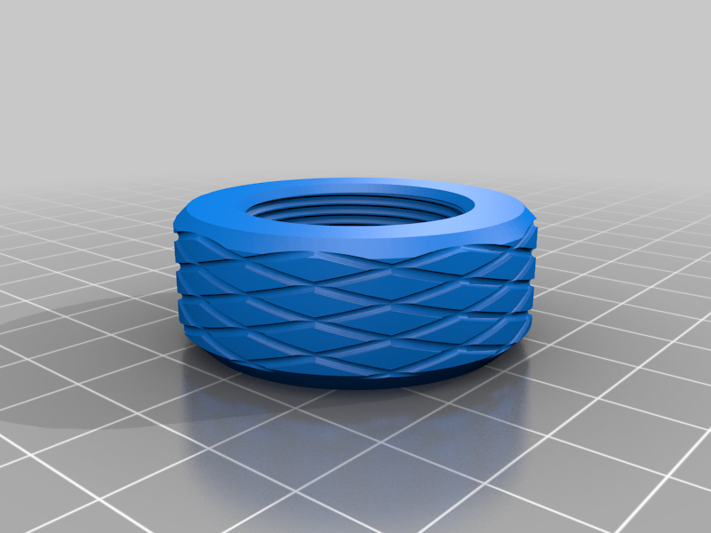 CGA-600 Threaded Cap (Disposable Cylinder)