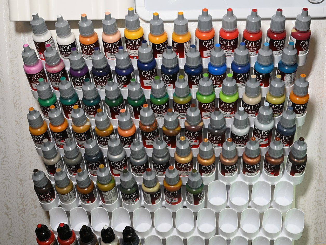 Vallejo 6 x Bottle Holder for Ikea Skadis