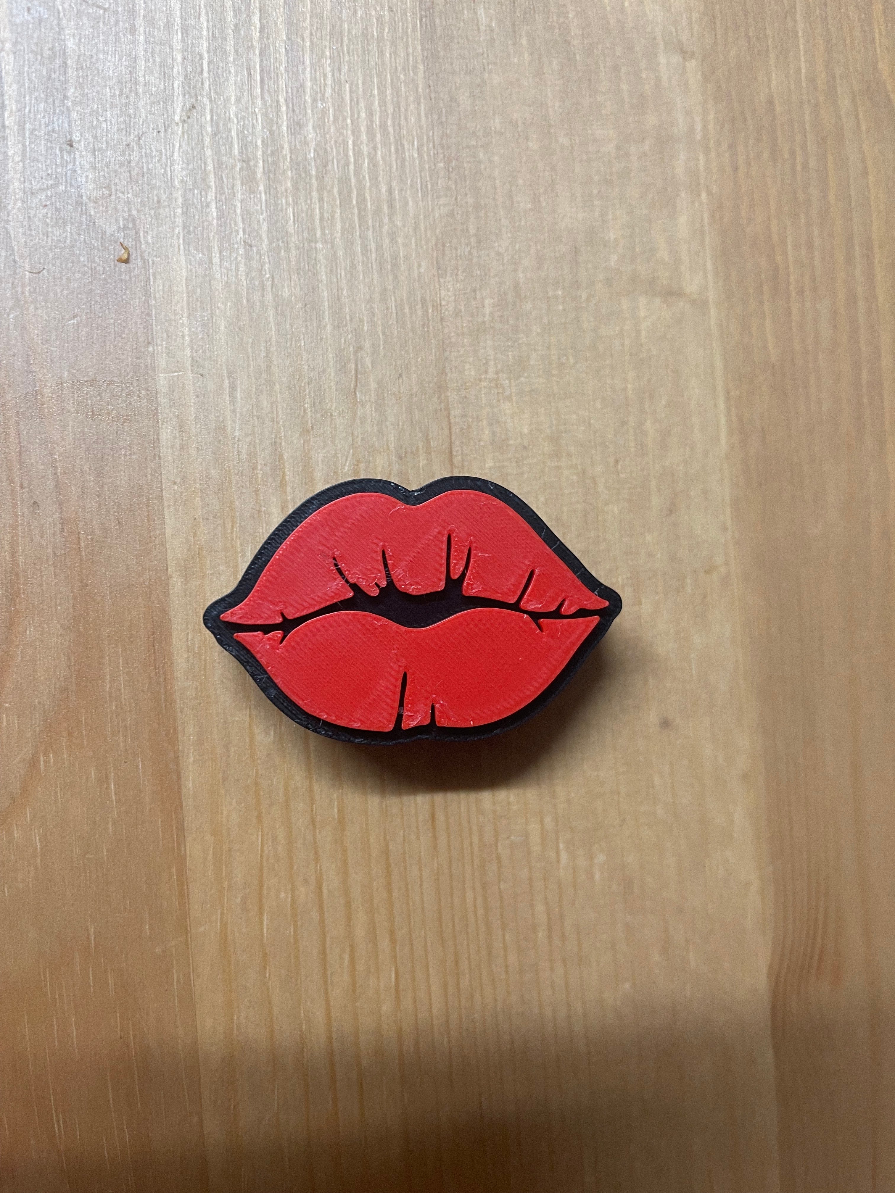 Lips Stanley Straw Topper