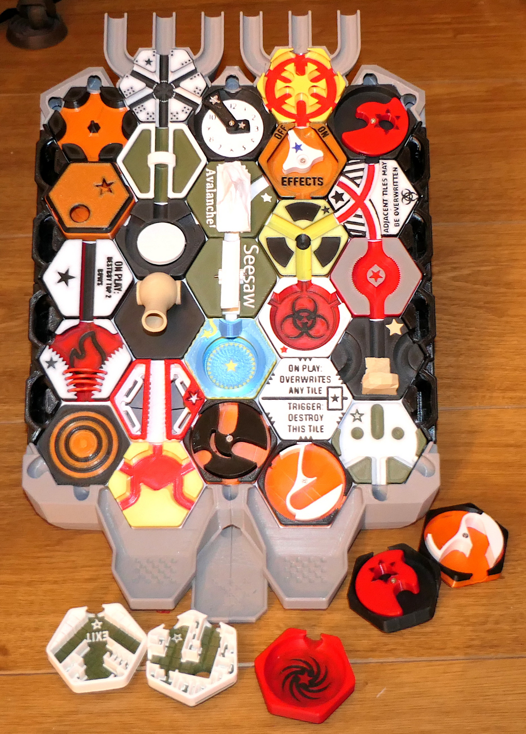 Hextraction Tiles Set A - Starter Pack -PETG Parts