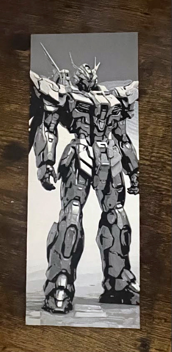 Fan Art of Mecha from Mobile Suit Gundam Bookmark