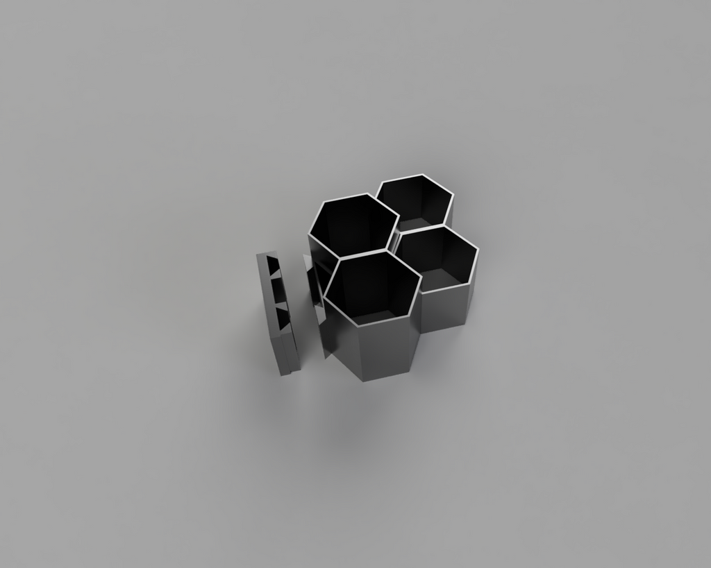 Plant pots wall mount