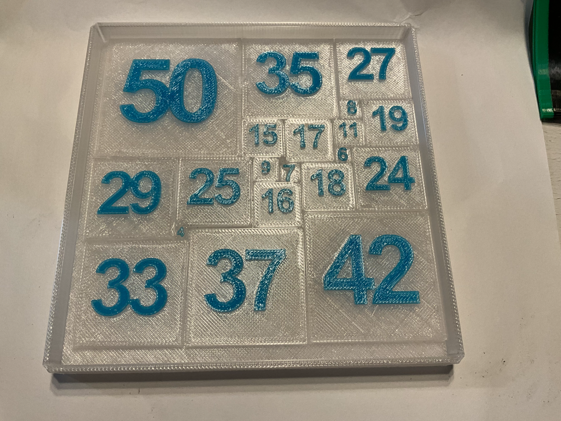 squareing the square 21 steap