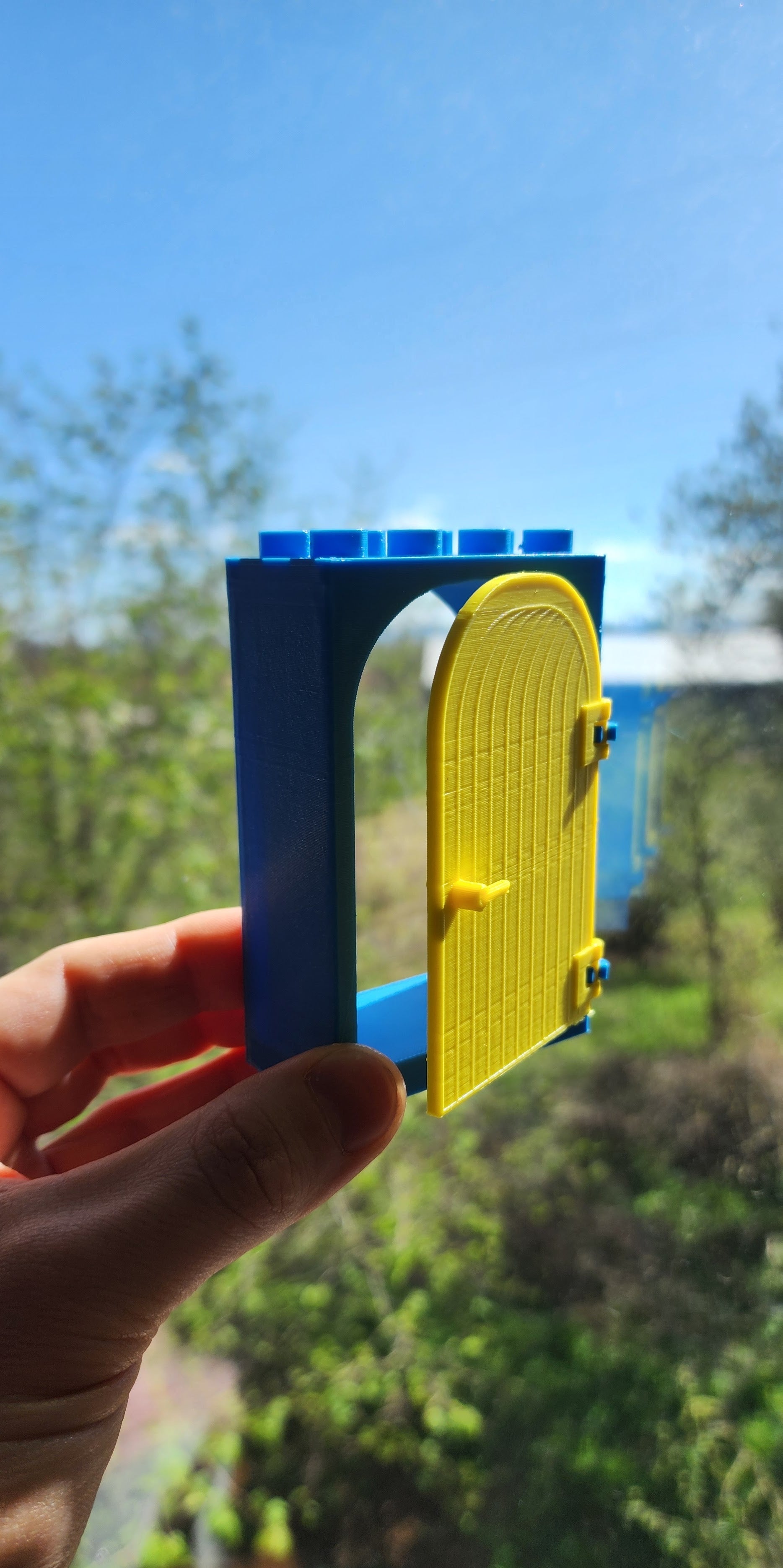 Brick Duplo Doors