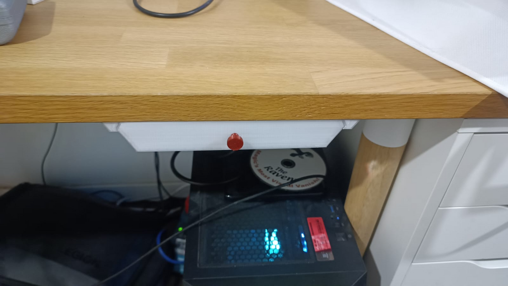 Under desk drawer