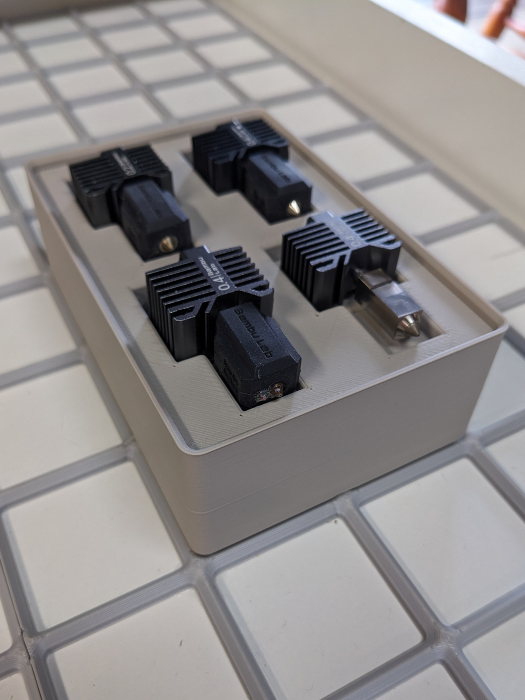 Gridfinity Bambu Hotend Holder