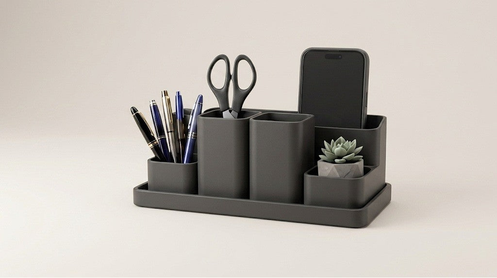 Tech-Station Desk Organizer