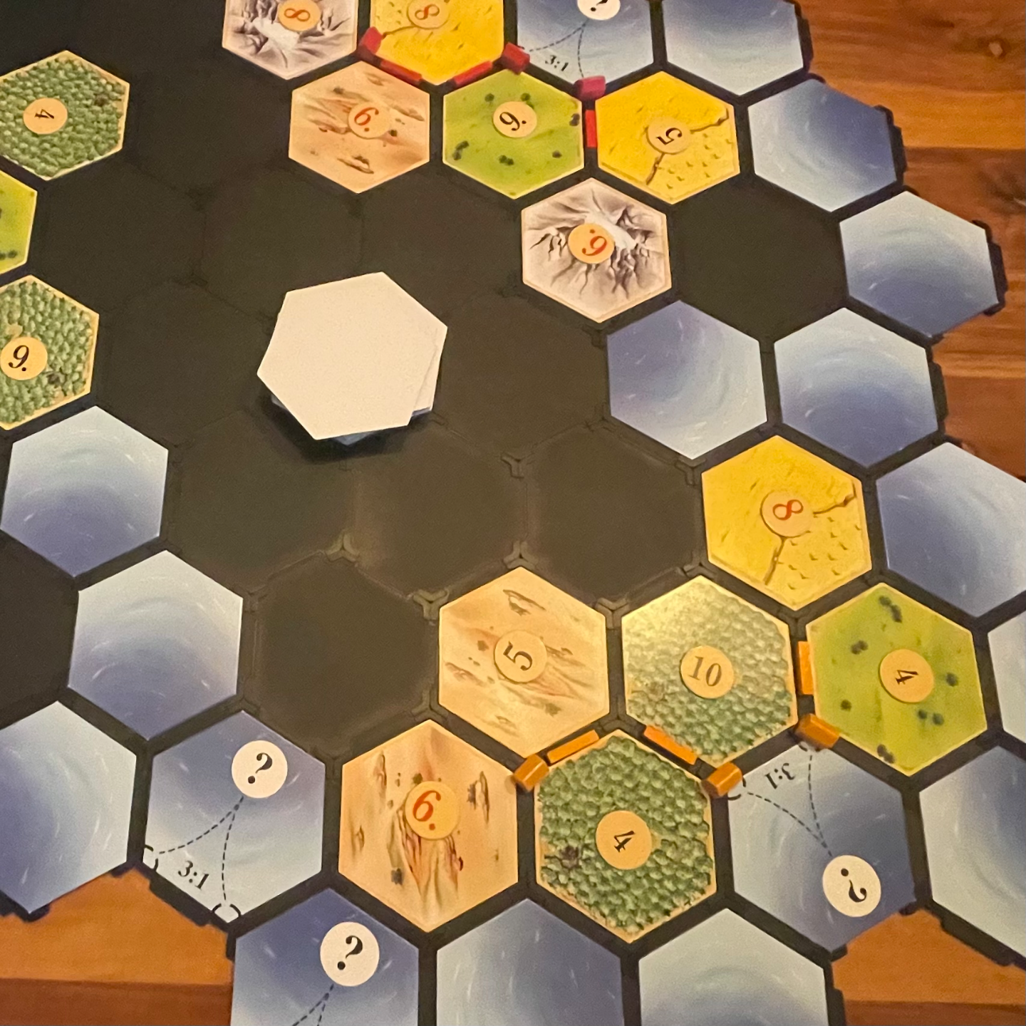 Settlers of catan baseplate tiles