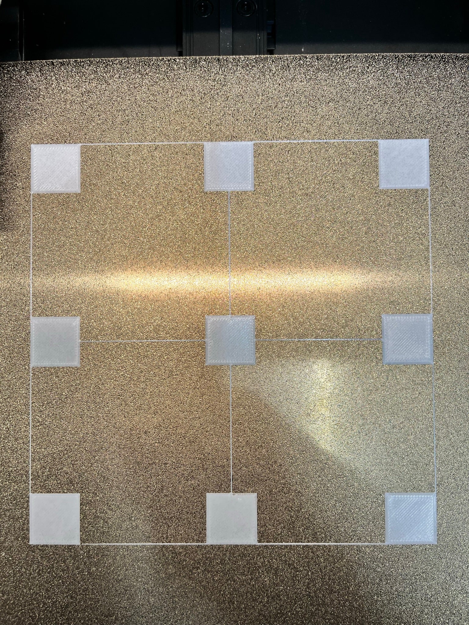 Perfect 1st layers Improved! Calibration prints to expand the original 3x3 bed squares