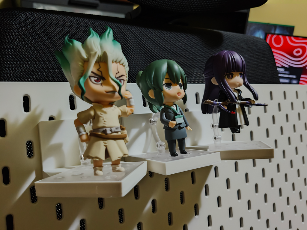 IKEA Skadis 60mm Square Base Nendoroid Holder
