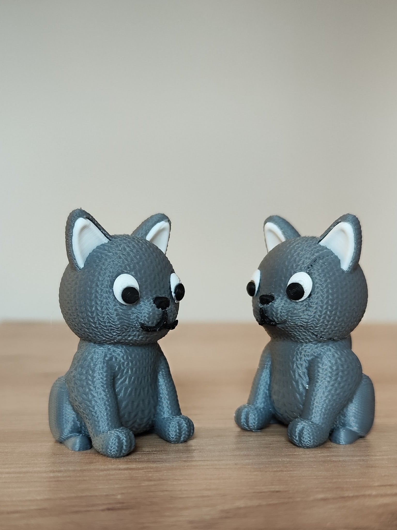 Knitted cat - multipart
