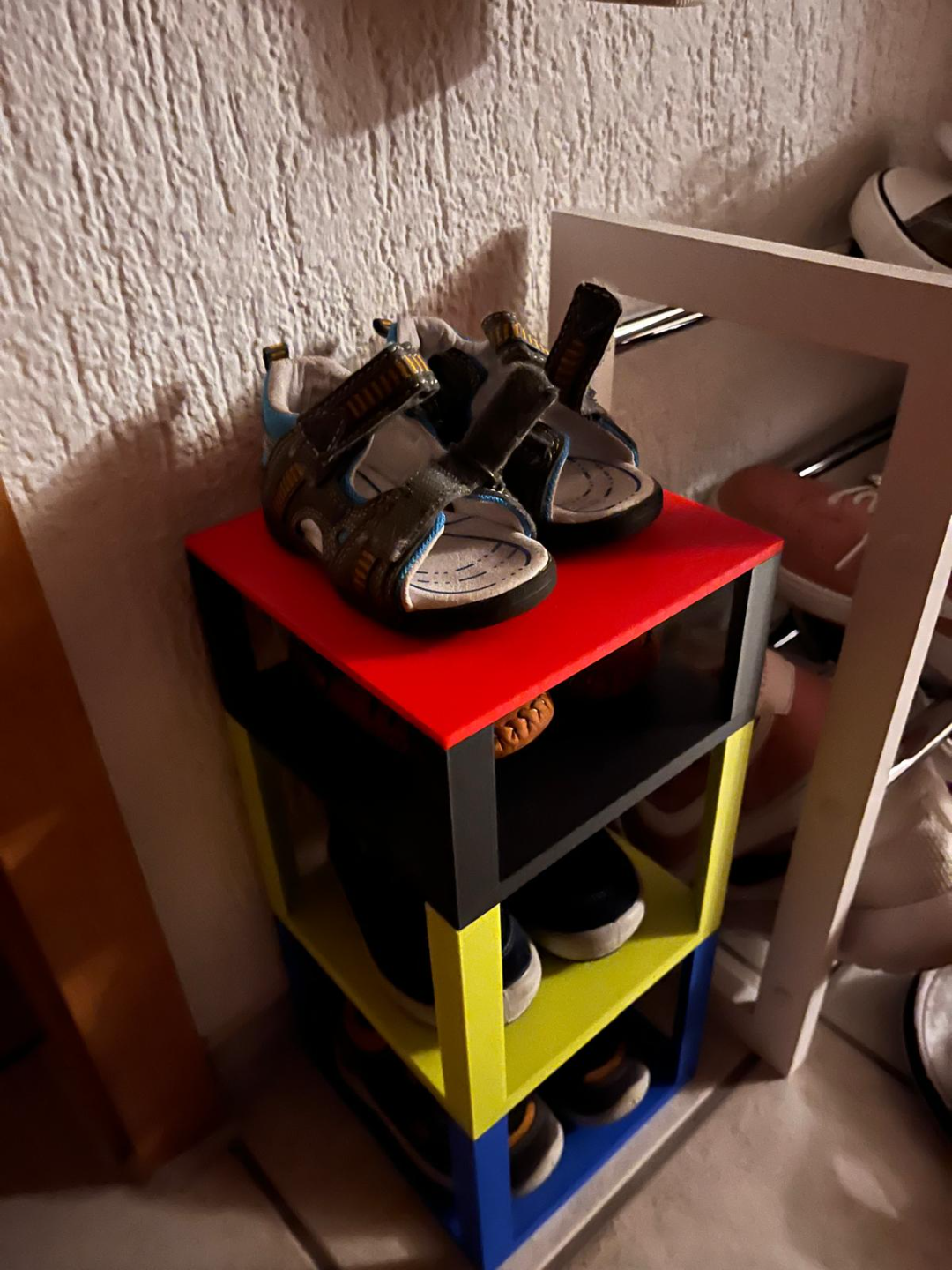 Steckbarer_Schuhschrank_Baby/Toddler