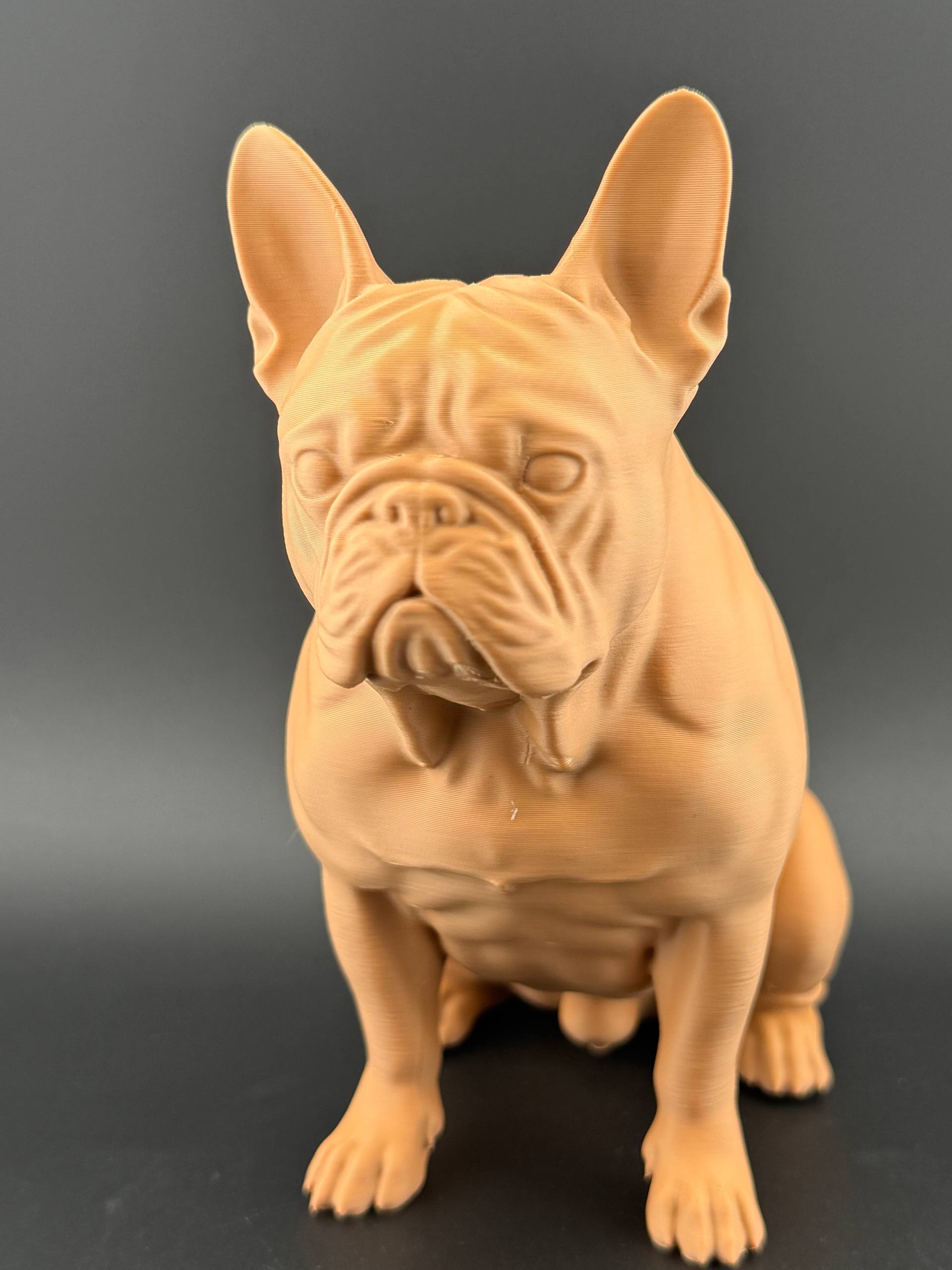 Easy-print french bulldog
