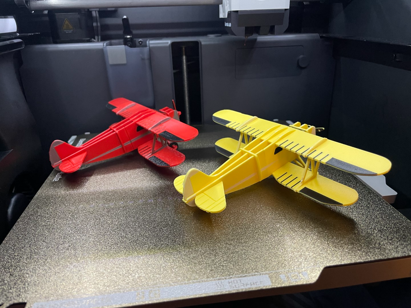 Biplane Kit Card (Waco YKS-6) - Christmas Gift!