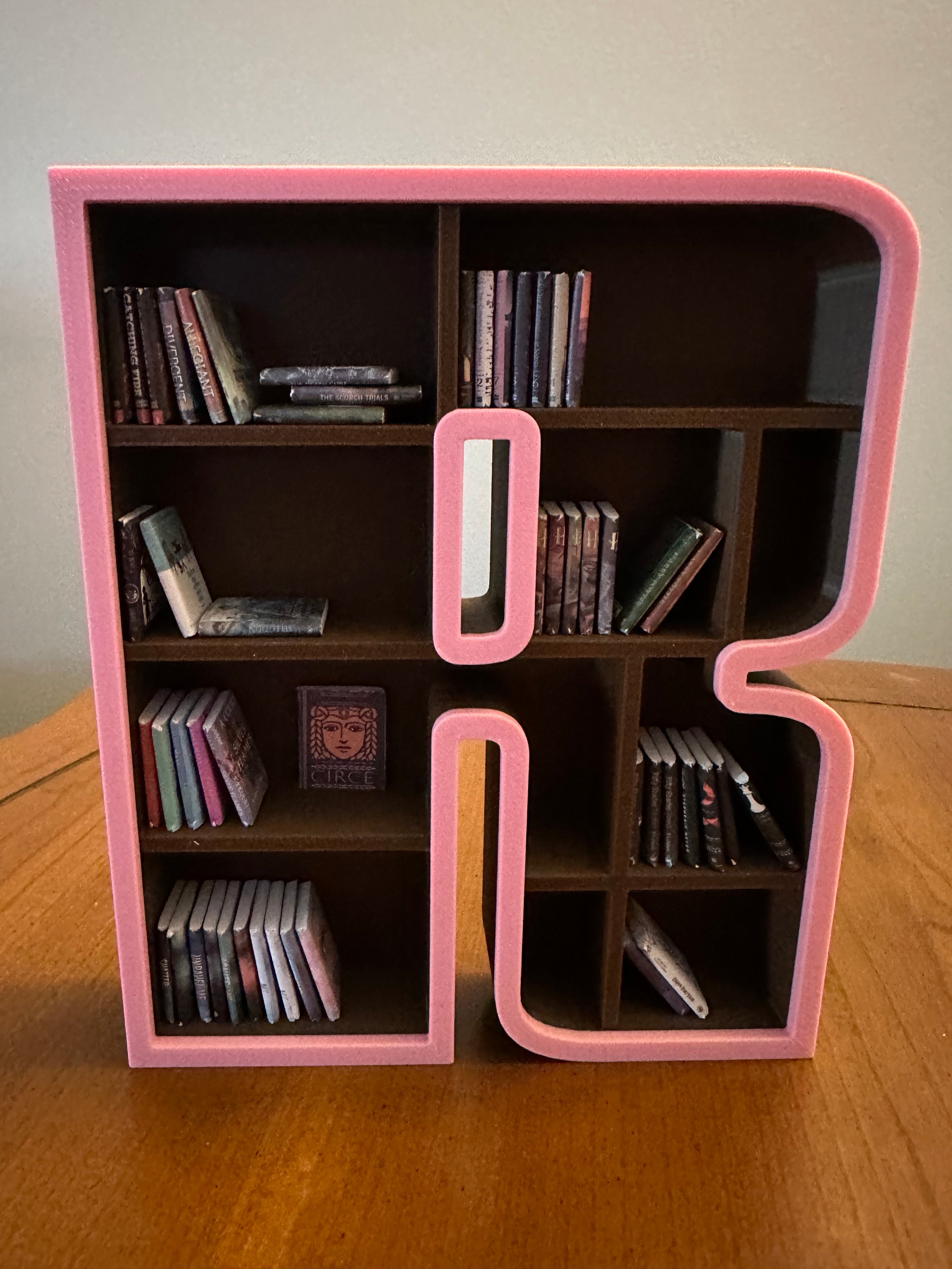 Alphabet & Number Mini Bookshelves: A-Z & 0-9 Set