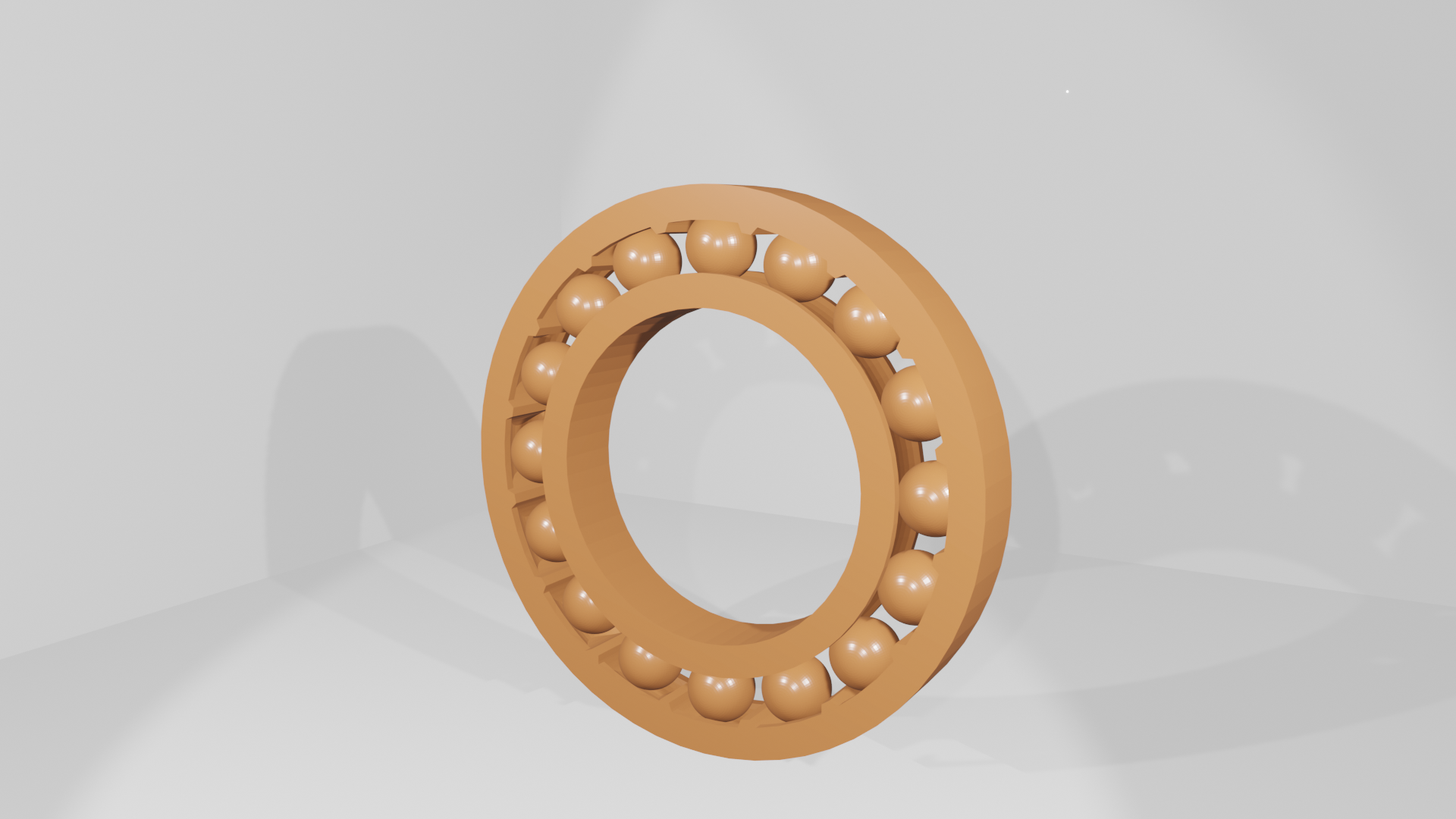 Print in place 16008 ball bearing