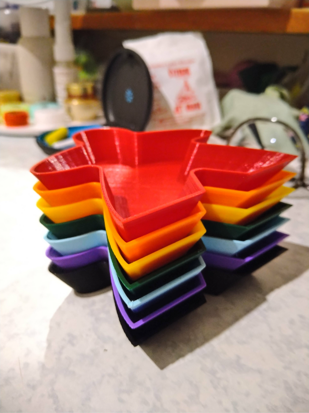 Meeple Stackable Board Game Tray in 2 sizes!