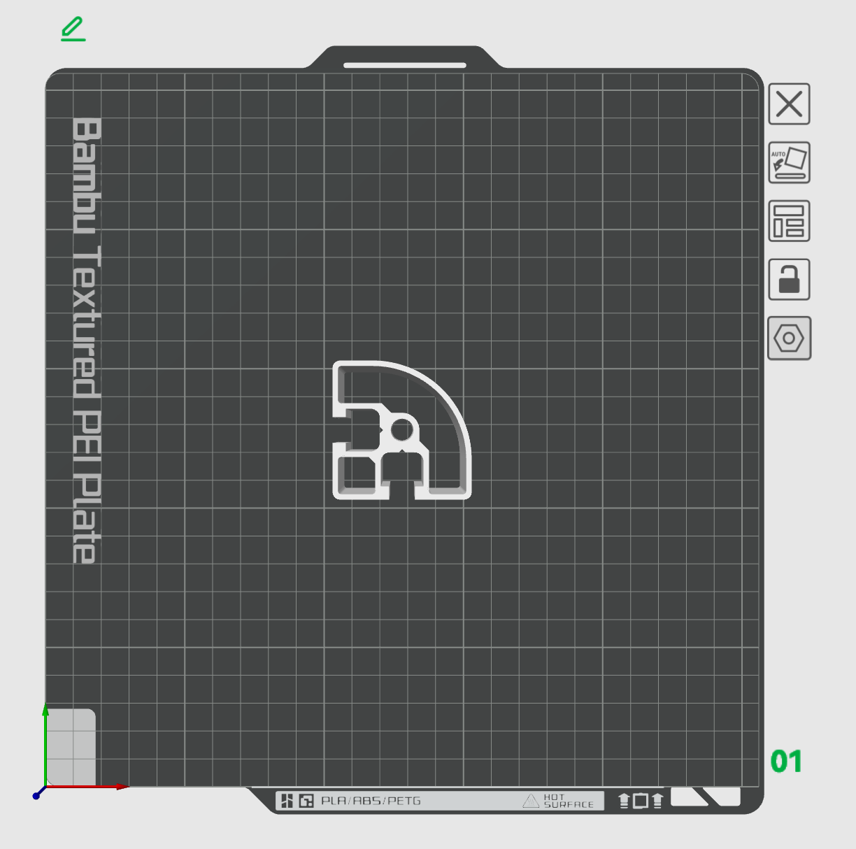 Profilo in alluminio 45x45mm curvo
