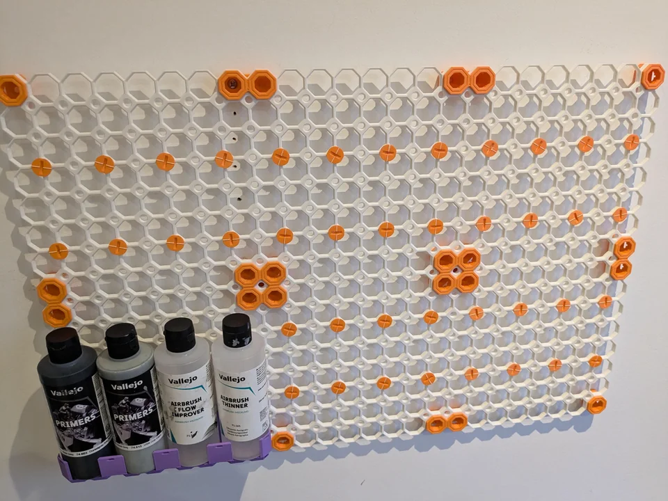 Multiboard - Vallejo Acrylic Paint Bottle Holder