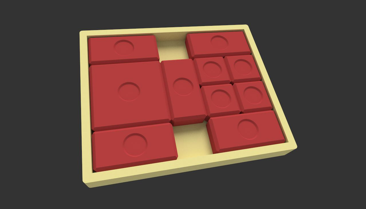 Brick slider puzzle