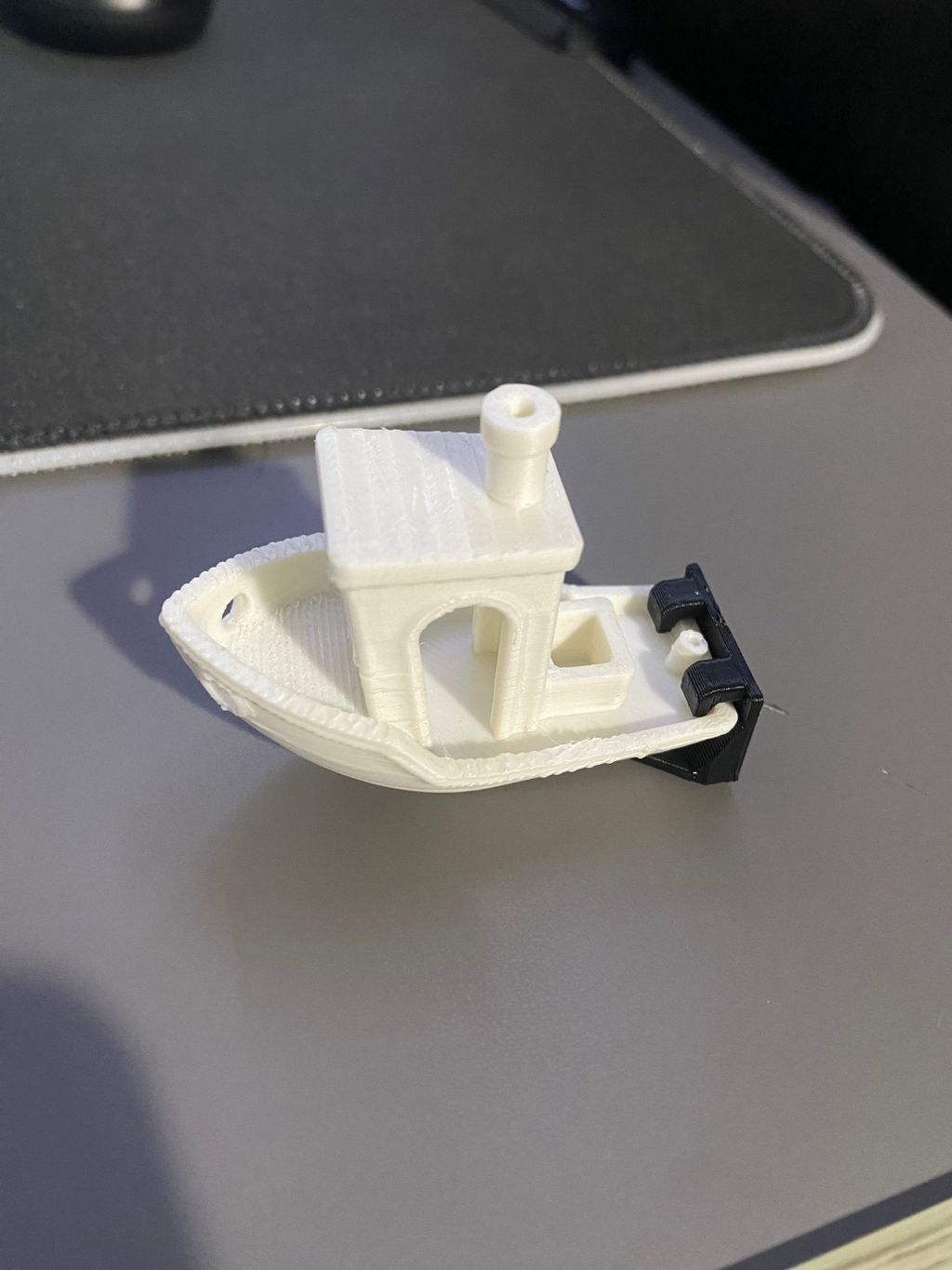 3D Benchy wall display