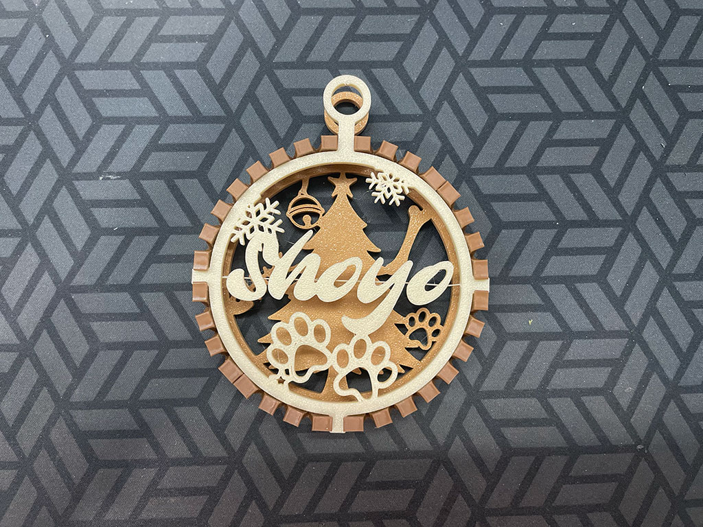 3D Christmas Ornament