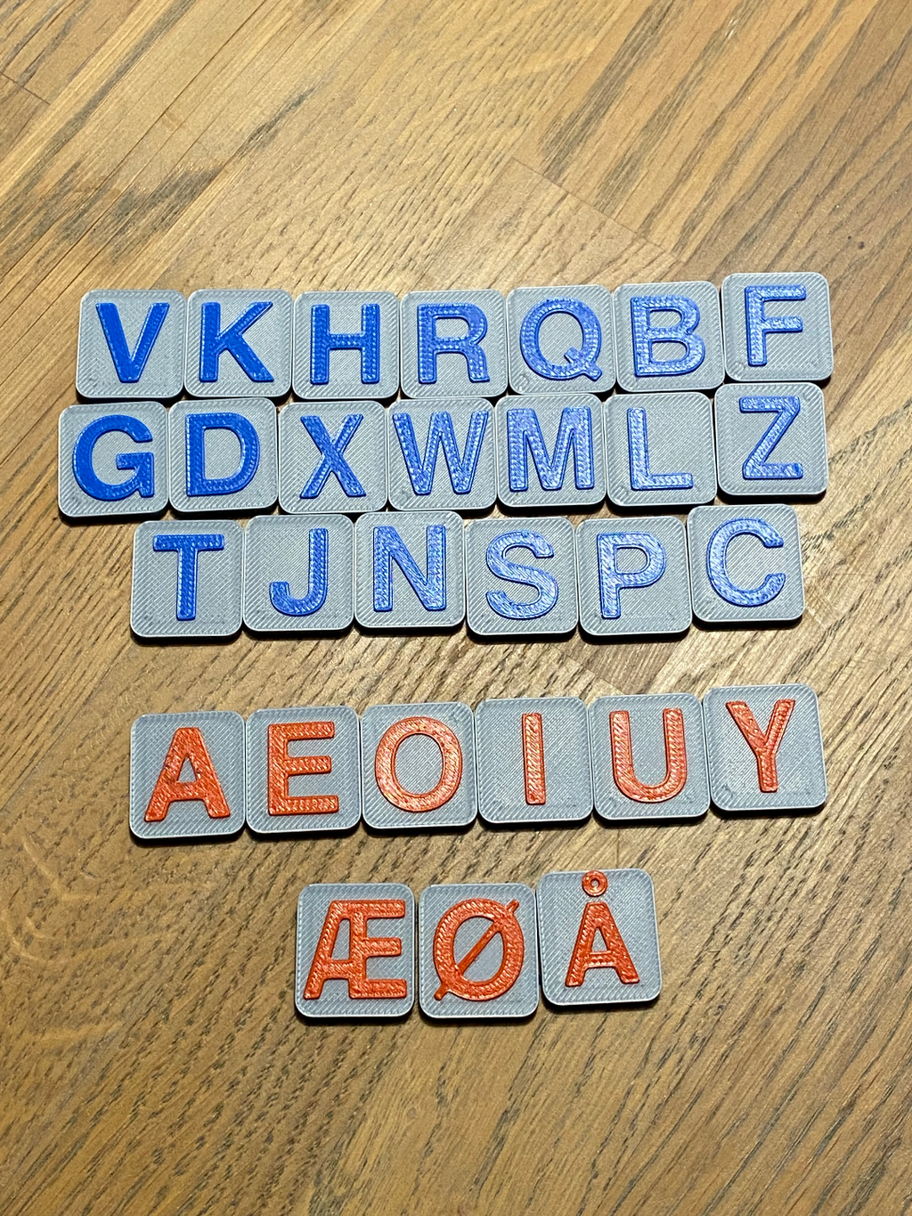 Alphabet, letters for teaching ABC