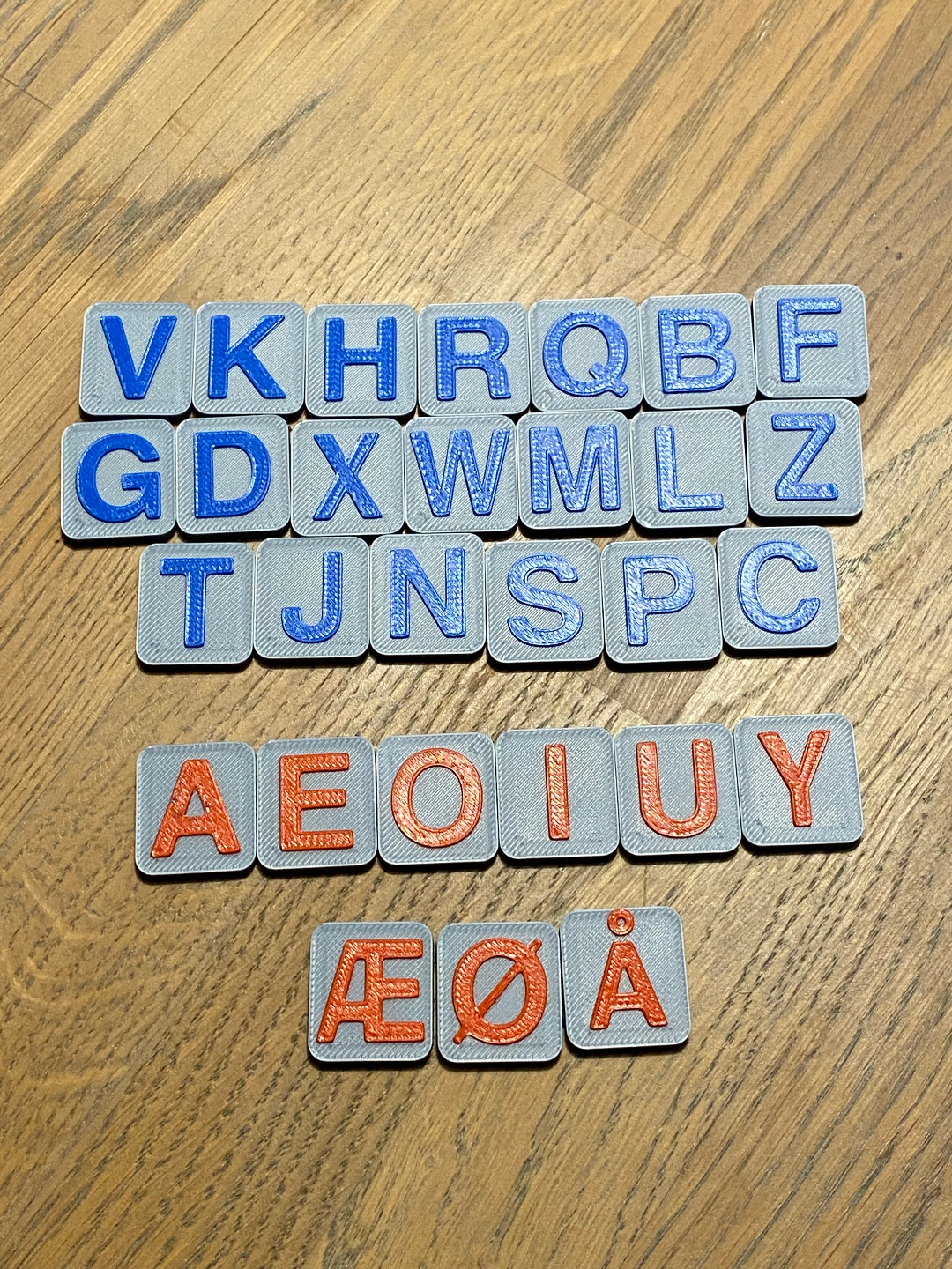 Alphabet, letters for teaching ABC