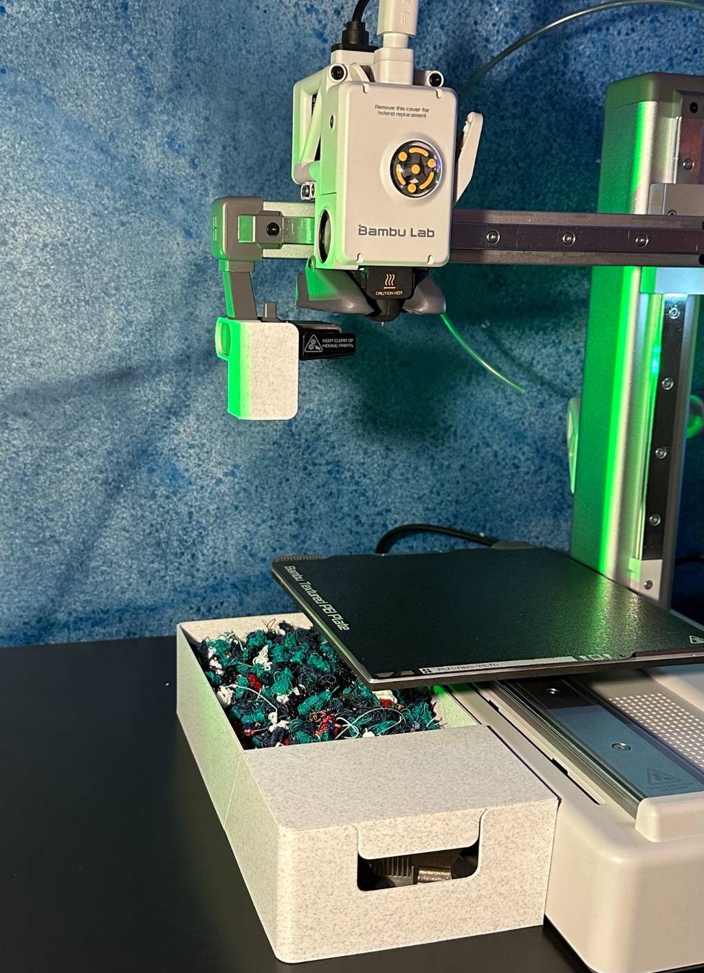 Poop Catcher with Tool Storage for A1 mini