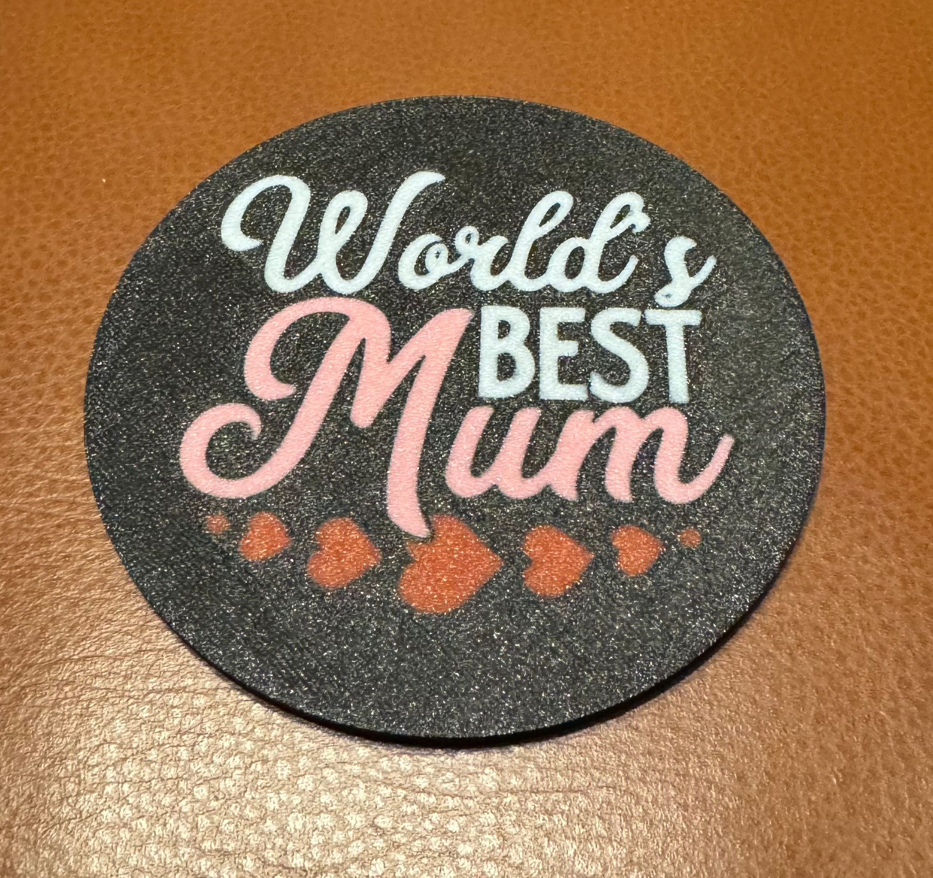 World's Best Mum Coaster