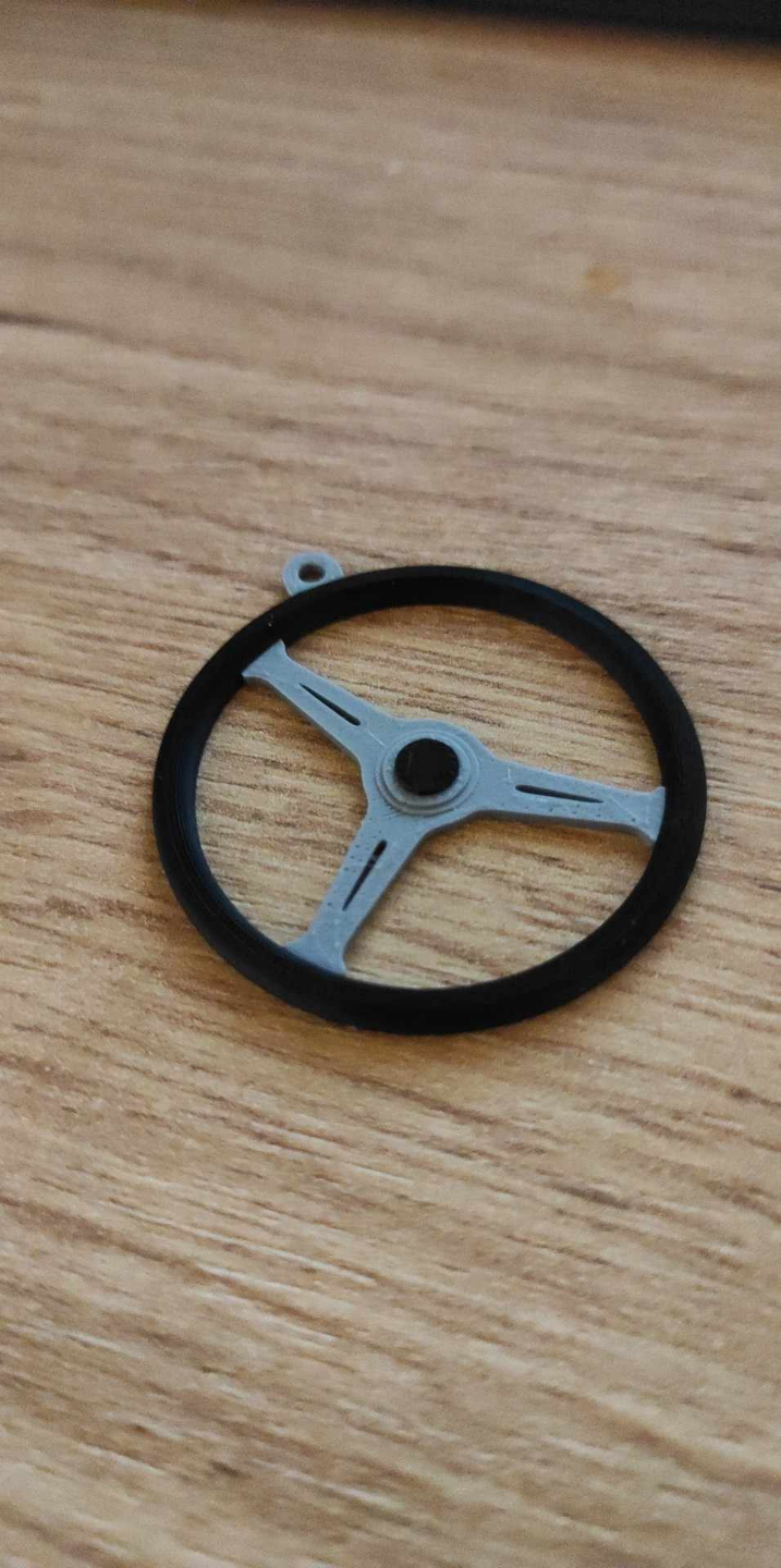 Steering Wheel Keychain
