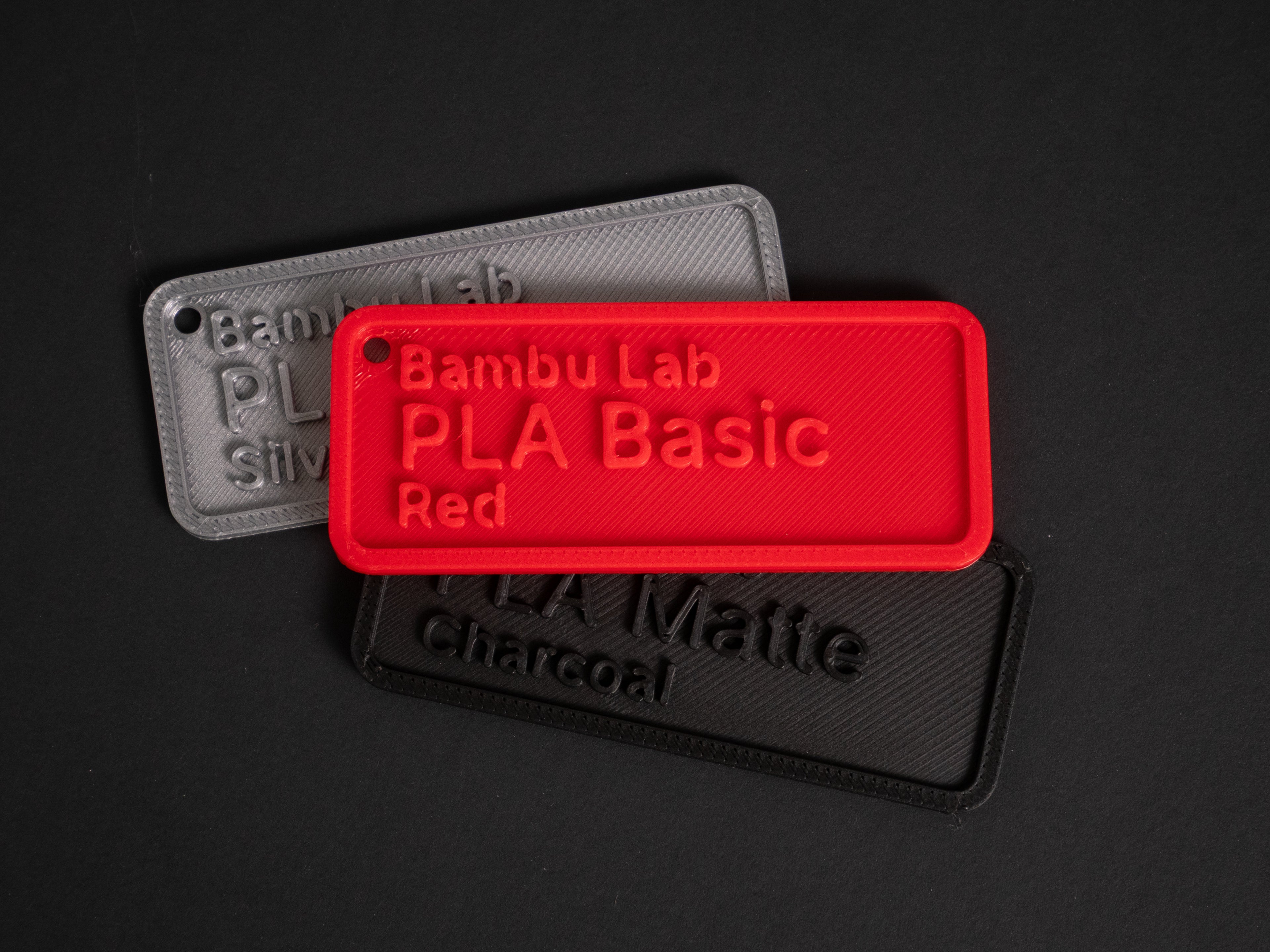 Minimal Filament Swatch, Customizable