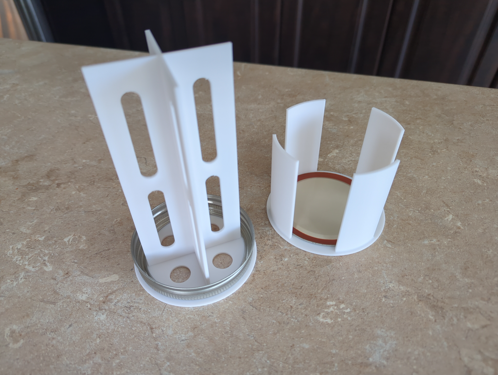 Large Mason Jar Lid Holder