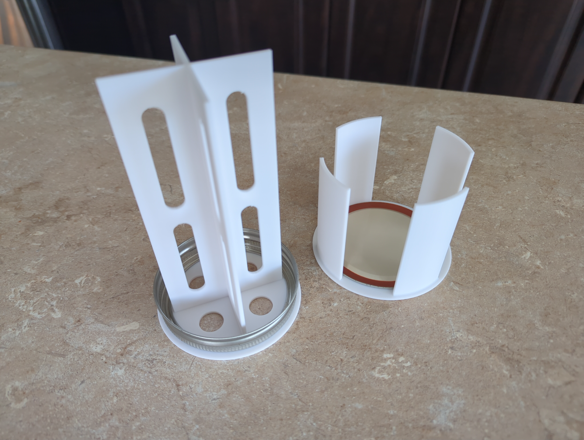 Large Mason Jar Lid Holder