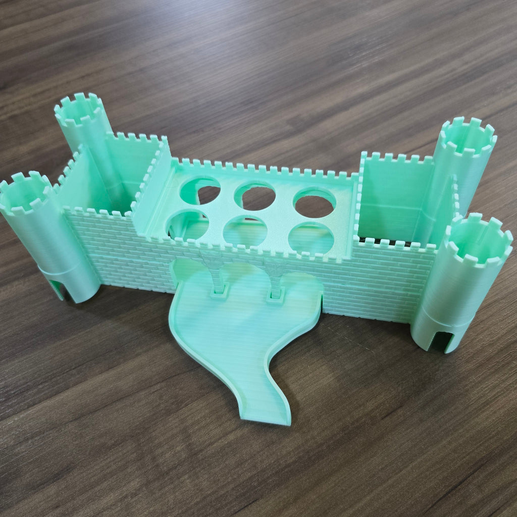 Kids Castle toothbrush holder base lids