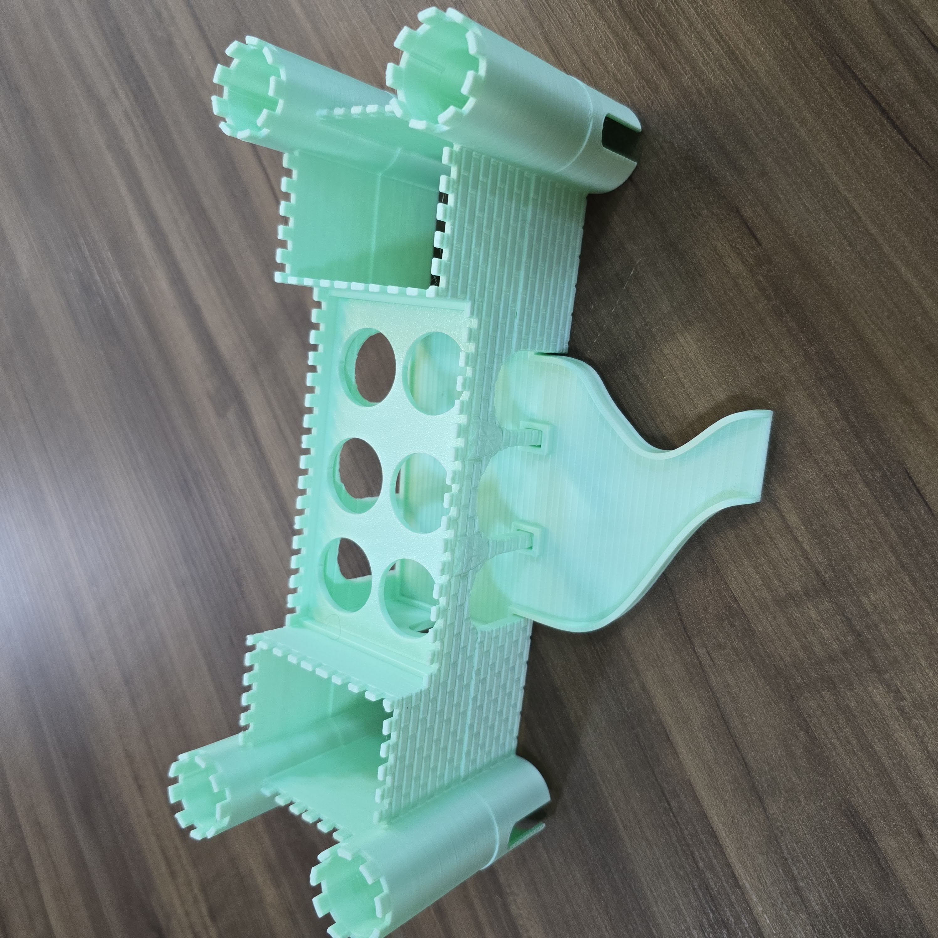 Kids Castle toothbrush holder base lids