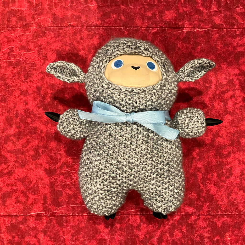 Lamb Knitting Face Insert