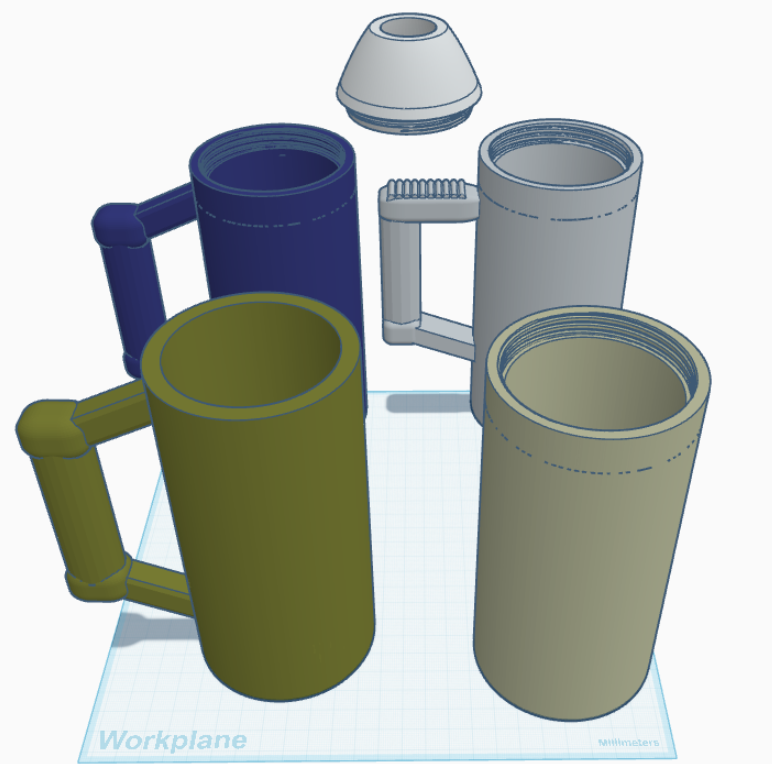 Water Bottle Mug Koozie (16.9 oz)