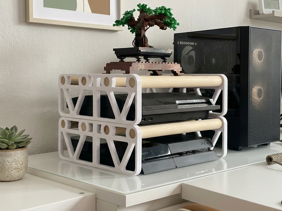 Modular console rack